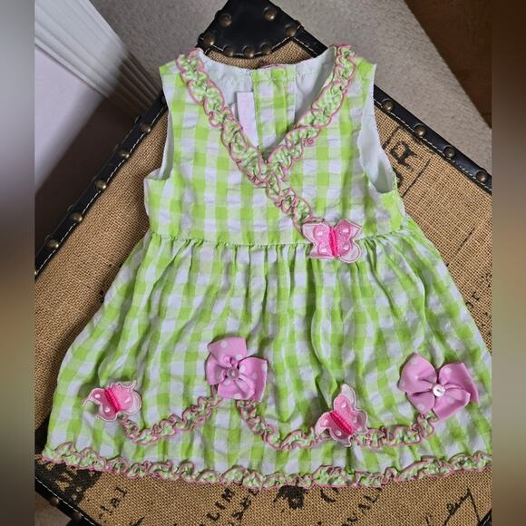 BONNIE BABY Infant Dress 12m Size - Picture 1 of 4